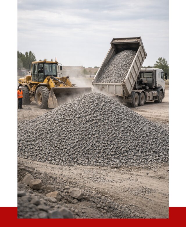 Купить щебень с доставкой в Владивостоке от 2542 руб. | ПРОНЕРУДВлд