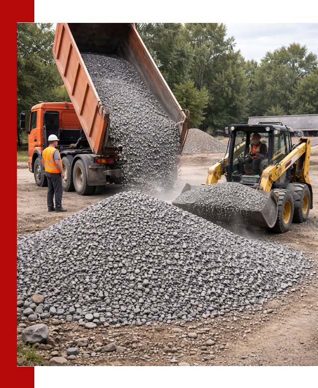 Купить гранитный щебень фракции 5–10 в Владивостоке с доставкой