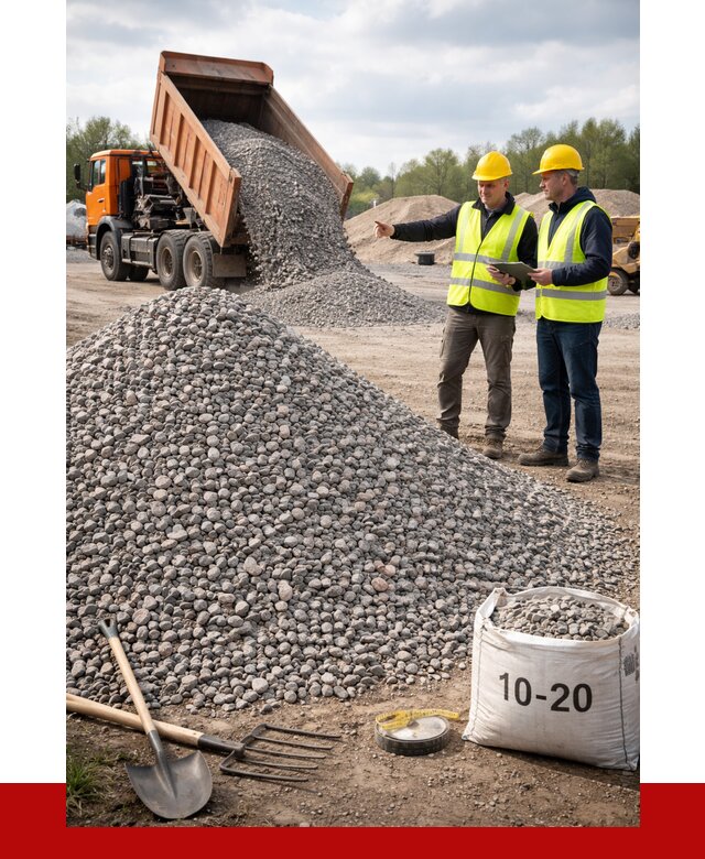 Гранитный щебень фракция 10-20 в Владивостоке от 4270 руб.|ПРОНЕРУДВлд