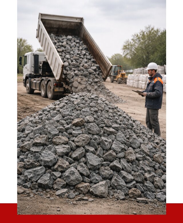 Гранитный щебень фракция 100-200 в Владивостоке от 4270 р. ПРОНЕРУДВлд