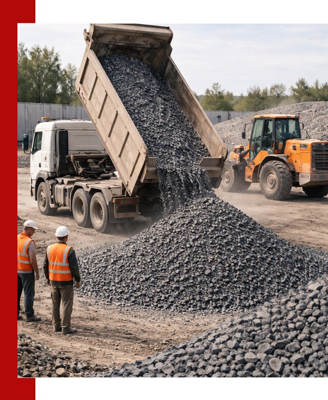 Доставка и продажа щебня габбро-диабаза в Владивостоке