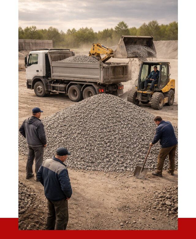 Гравийный щебень фракция 5-20 в Владивостоке от 2440 р. ПРОНЕРУДВлд