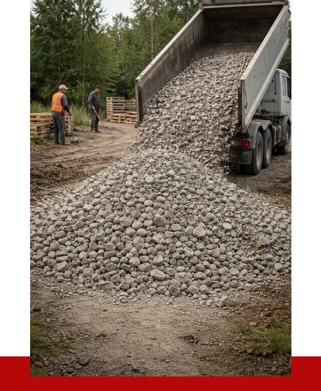 гравийный щебень фракция 70-120 в Владивостоке от 2491 р. ПРОНЕРУДВлд