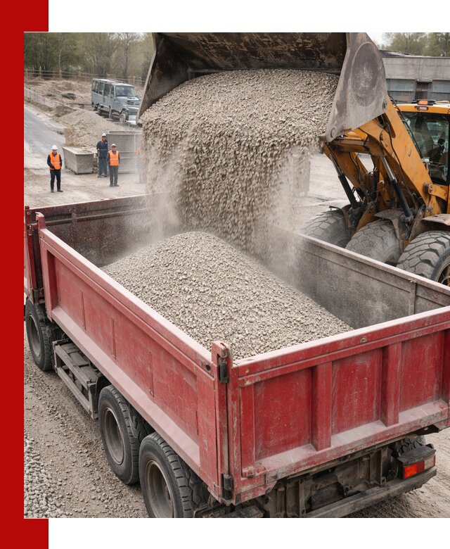 Купить известняковый щебень фракции 0-5 с доставкой в Владивостоке