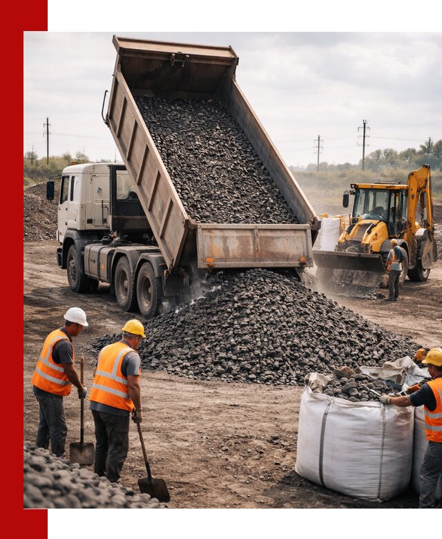 Шлаковый щебень фракция 40-70 с доставкой в Владивостоке