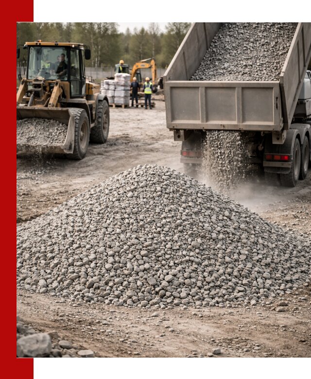 Вторичный щебень фракции 5-20 в Владивостоке — доставка и продажа крупнотоннажно