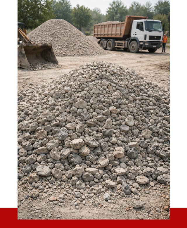 Вторичный щебень фракция 20-40 в Владивостоке от 2237 р ПРОНЕРУДВлд