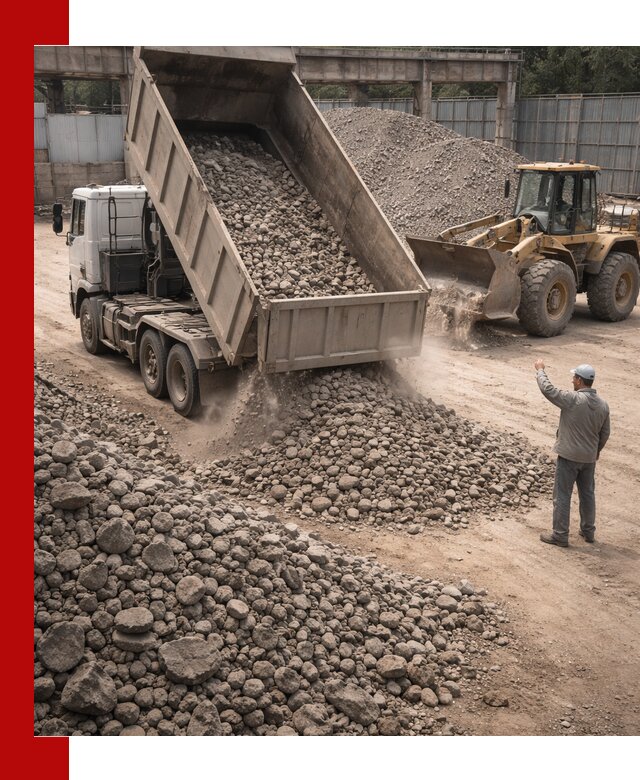 Вторичный щебень фракция 20-40 с доставкой в Владивостоке