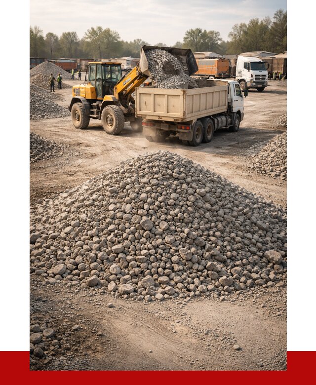 Вторичный щебень фракция 40-70 в Владивостоке от 1769 р, ПРОНЕРУДВлд