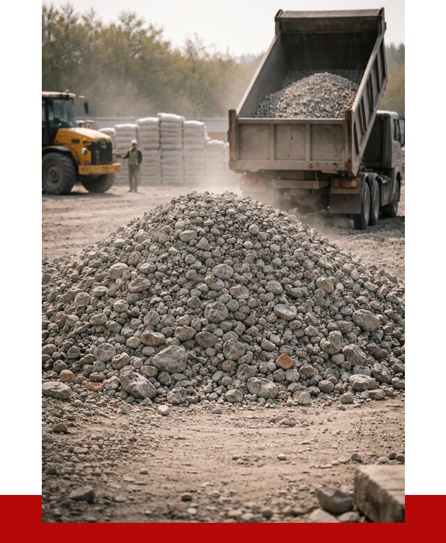 Вторичный щебень фракция 70-150 в Владивостоке от 1423 р. | ПРОНЕРУДВлд