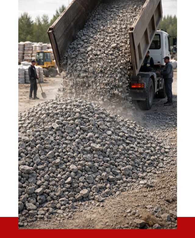 Бетонный щебень фракция 40-70 в Владивостоке от 1830 р. ПРОНЕРУДВлд