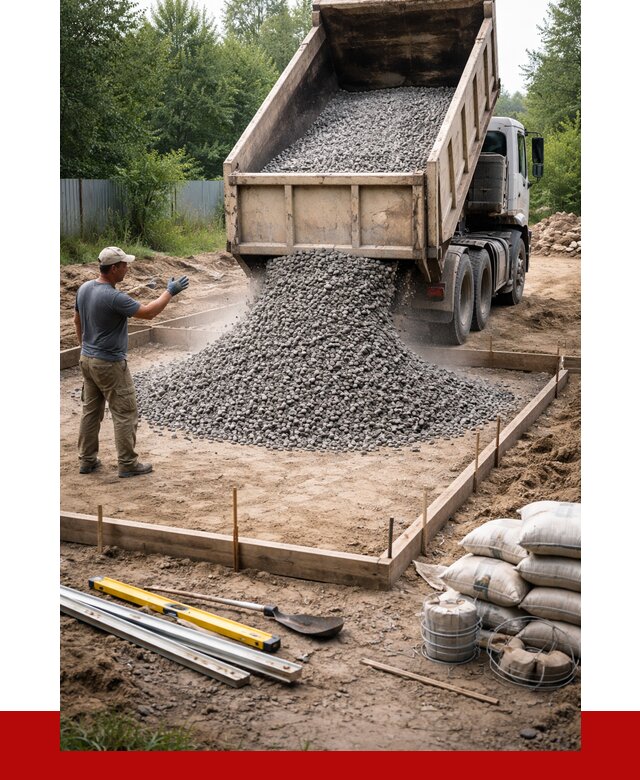 Купить щебень для фундамента в Владивостоке от 4575 р. | ПРОНЕРУДВлд