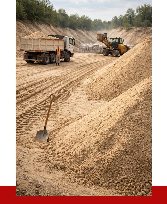 Карьерный песок мелкозернистый в Владивостоке от 9149 р. | ПРОНЕРУДВлд
