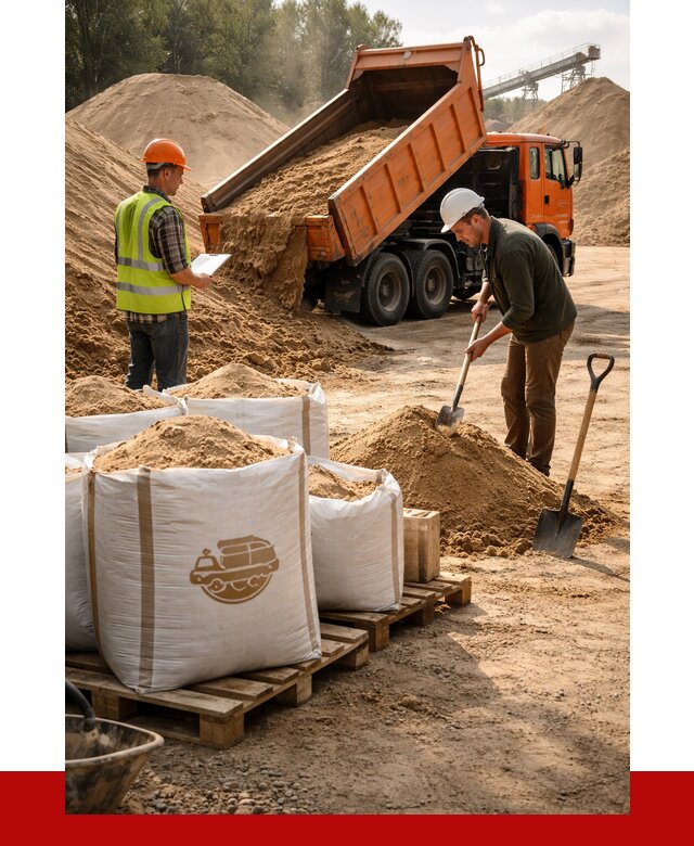 Строительный песок в Владивостоке от 2237 р. с доставкой, ПРОНЕРУДВлд