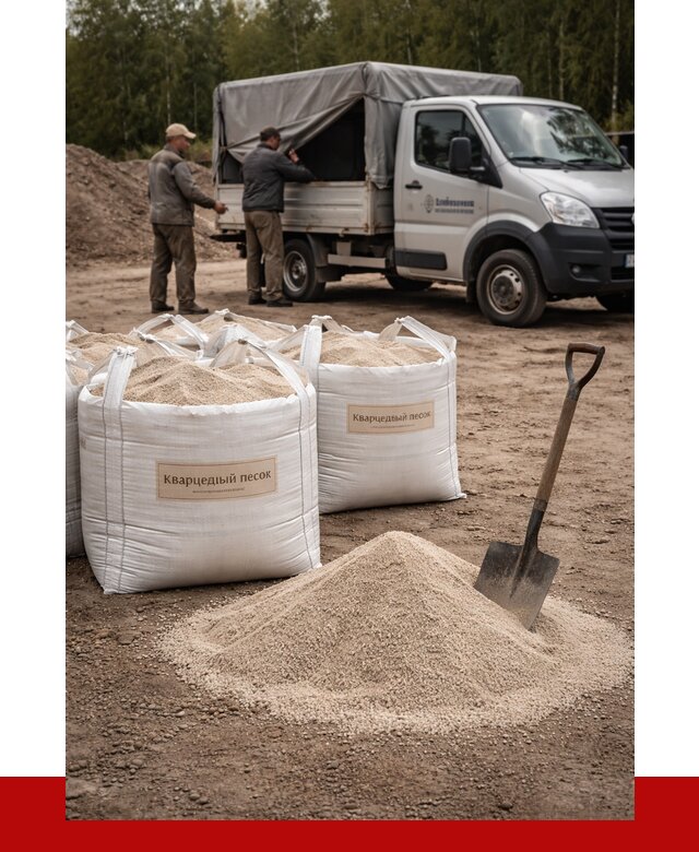 Кварцевый песок для пескоструя в Владивостоке от 4575 р. | ПРОНЕРУДВлд