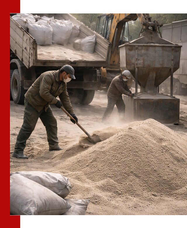 Кварцевый песок для пескоструя в Владивостоке — доставка и качество