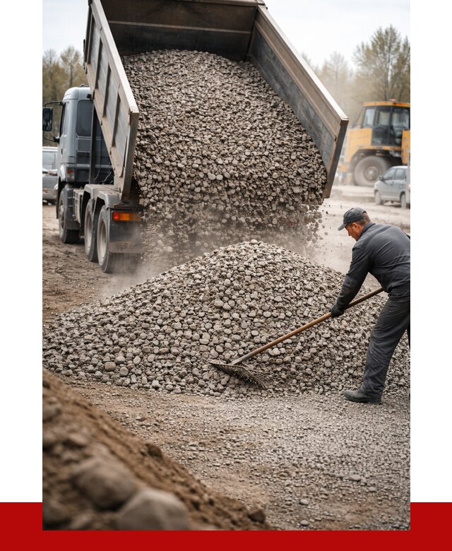 Гравий фракция 20-40 в Владивостоке от 2542 р. доставка | ПРОНЕРУДВлд