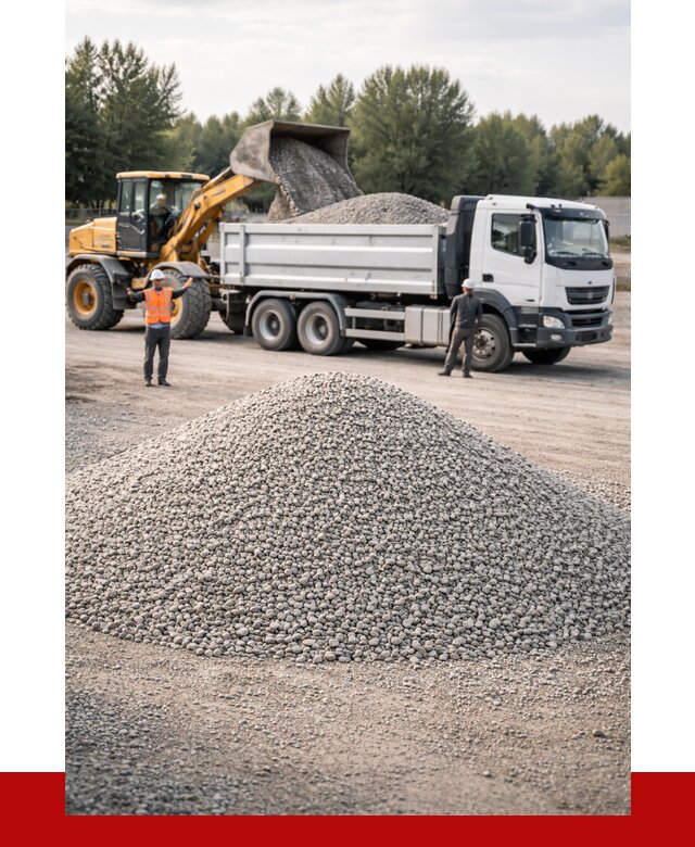 Купить мытый гравий в Владивостоке от 3558 р, доставка ПРОНЕРУДВлд