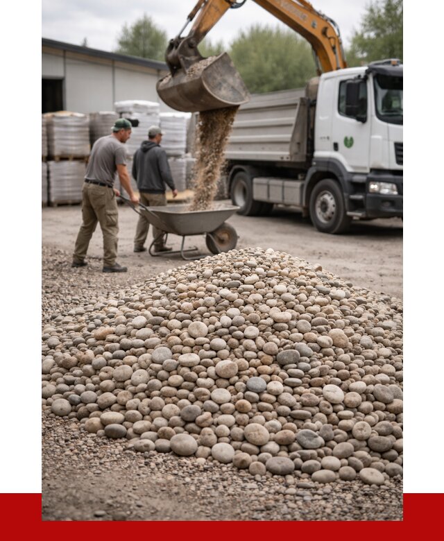 Галька декоративная в Владивостоке от 3253 р. за куб | ПРОНЕРУДВлд