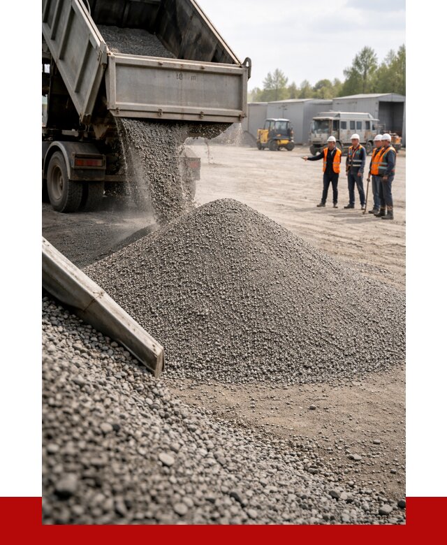 Гравийный отсев 0-5 в Владивостоке от 1220 р. с доставкой | ПРОНЕРУДВлд