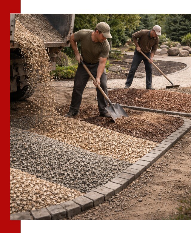 Декоративная крошка для ландшафта в Владивостоке — продажа и доставка