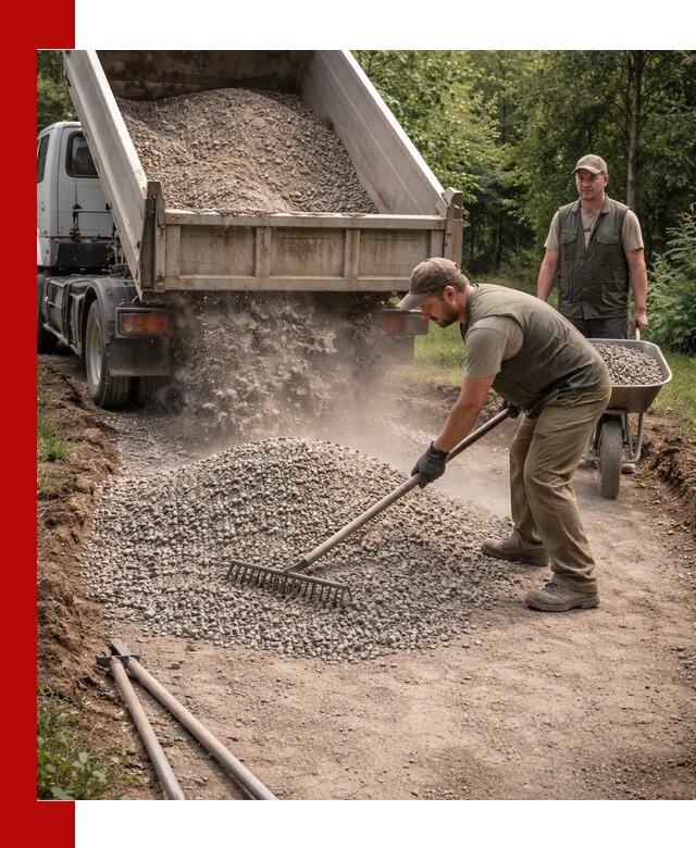 Каменная крошка для дорожек с доставкой в Владивостоке