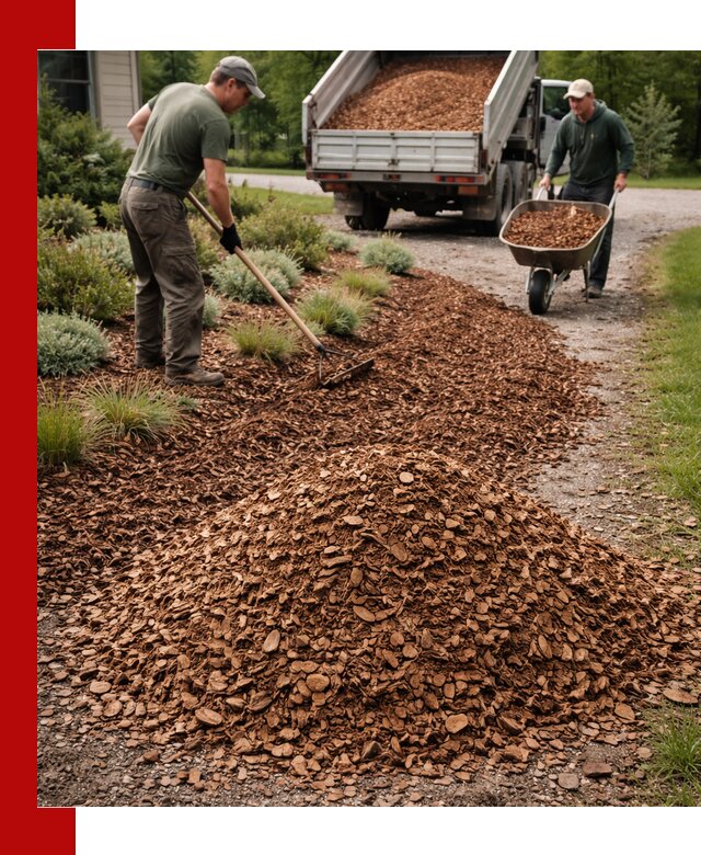 Крошка для мульчирования с доставкой в Владивостоке