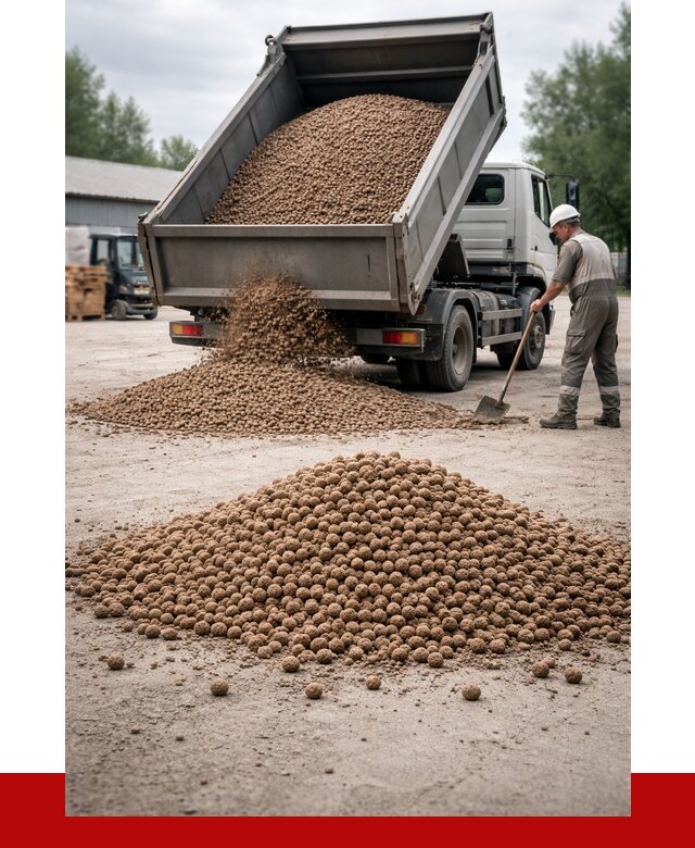 Керамзит с доставкой в Владивостоке от 4270 р. за м3 | ПРОНЕРУДВлд