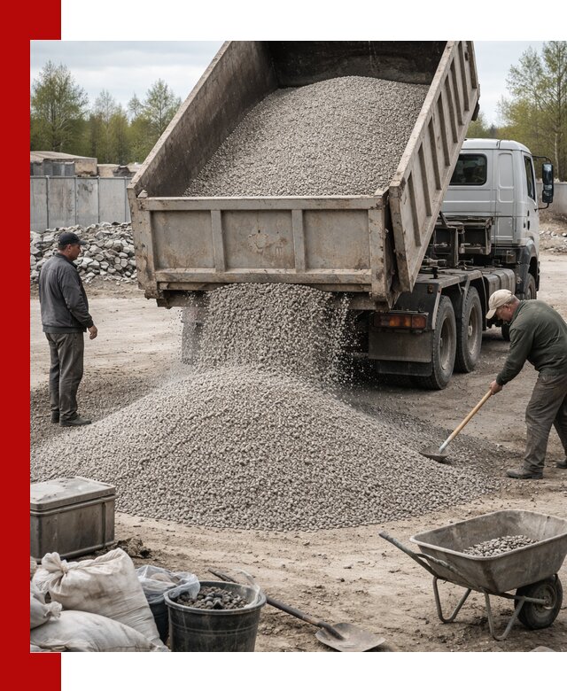 Керамзит фракция 0-5: доставка и продажа в Владивостоке