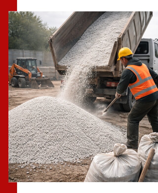 Доставка перлита вспученного в Владивостоке оптом и в розницу