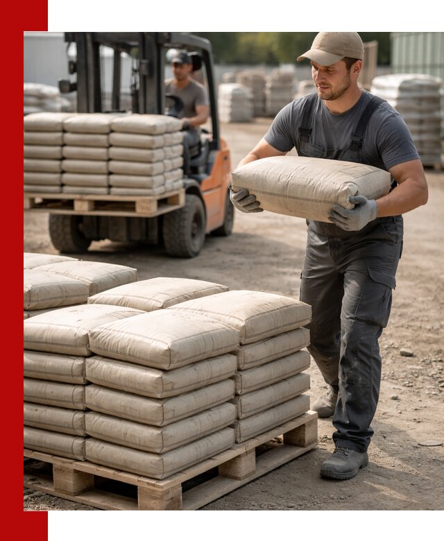Доставка цемента в мешках оптом и в розницу в Владивостоке