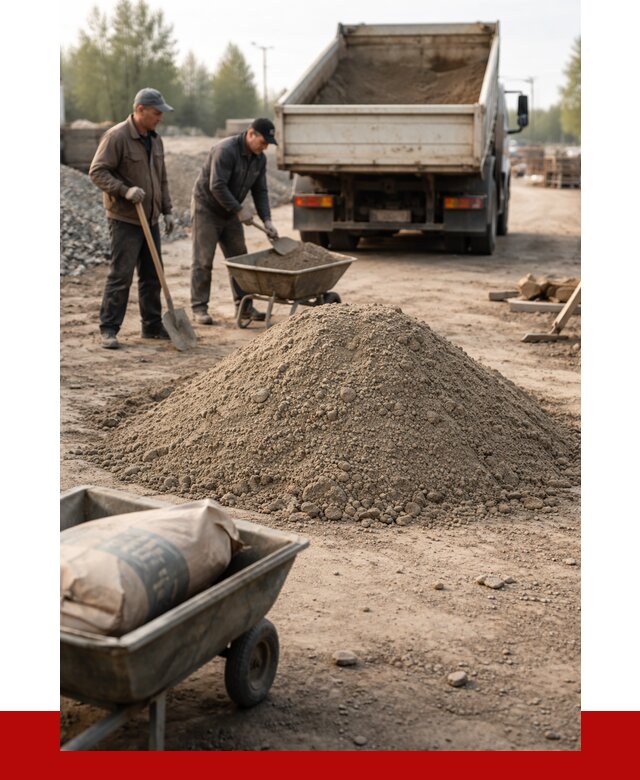 Цементно-песчаная смесь М150 в Владивостоке от 4778 р. | ПРОНЕРУДВлд