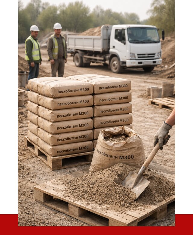 Пескобетон М300 в Владивостоке с доставкой от 4727 р. за куб | ПРОНЕРУДВлд
