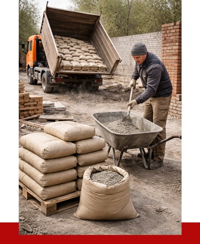 Купить сухую смесь для кладки в Владивостоке от 1220 р. | ПРОНЕРУДВлд