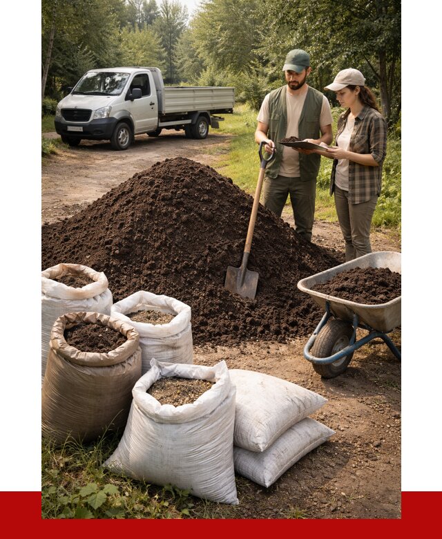 Купить грунт с доставкой в Владивостоке от 4575 р. за м3 | ПРОНЕРУДВлд