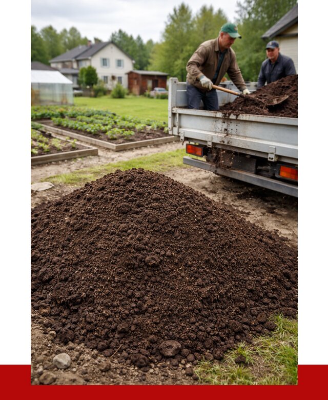 Плодородный грунт в Владивостоке с доставкой от 4270 р. | ПРОНЕРУДВлд