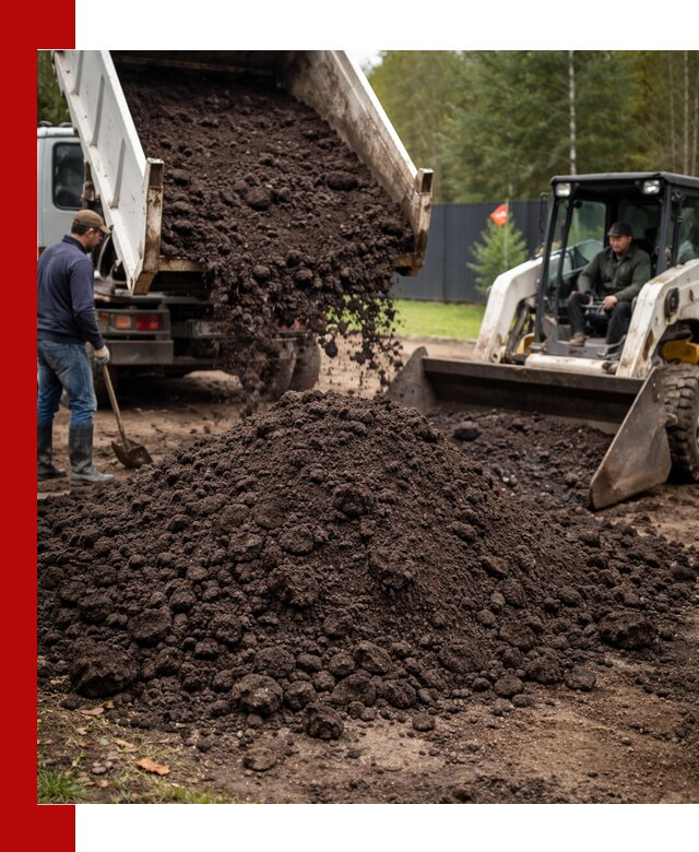Плодородный грунт с доставкой в Владивостоке для садов и огородов