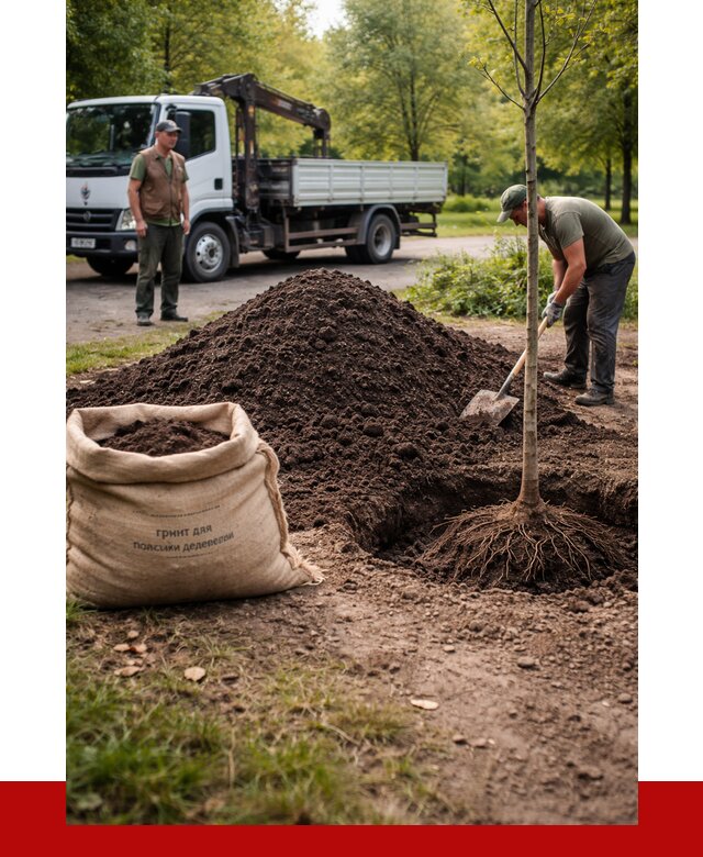 Грунт для посадки деревьев в Владивостоке от 1220 р. | ПРОНЕРУДВлд