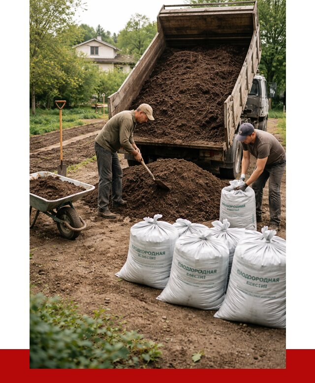 Плодородная смесь в Владивостоке от 4270 р./куб с доставкой | ПРОНЕРУДВлд