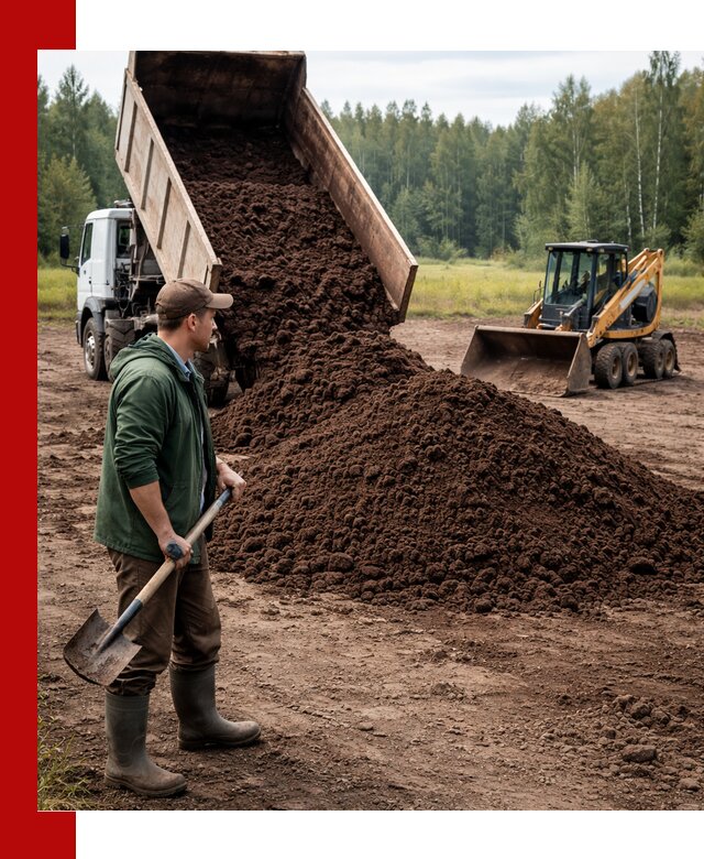 Купить верховой торф с доставкой в Владивостоке для садоводства и растений