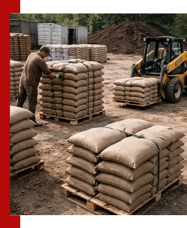 Доставка торфа в мешках по выгодным ценам в Владивостоке