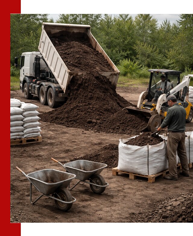 Доставка и продажа торфогрунта в Владивостоке оптом и в розницу