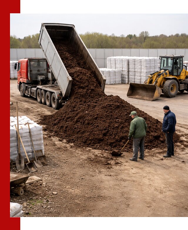 Доставка торфяных смесей оптом и в розницу в Владивостоке