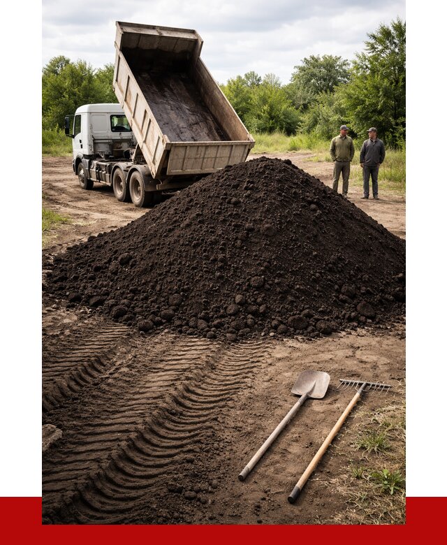Купить чернозем навалом в Владивостоке от 1220 р. за куб | ПРОНЕРУДВлд