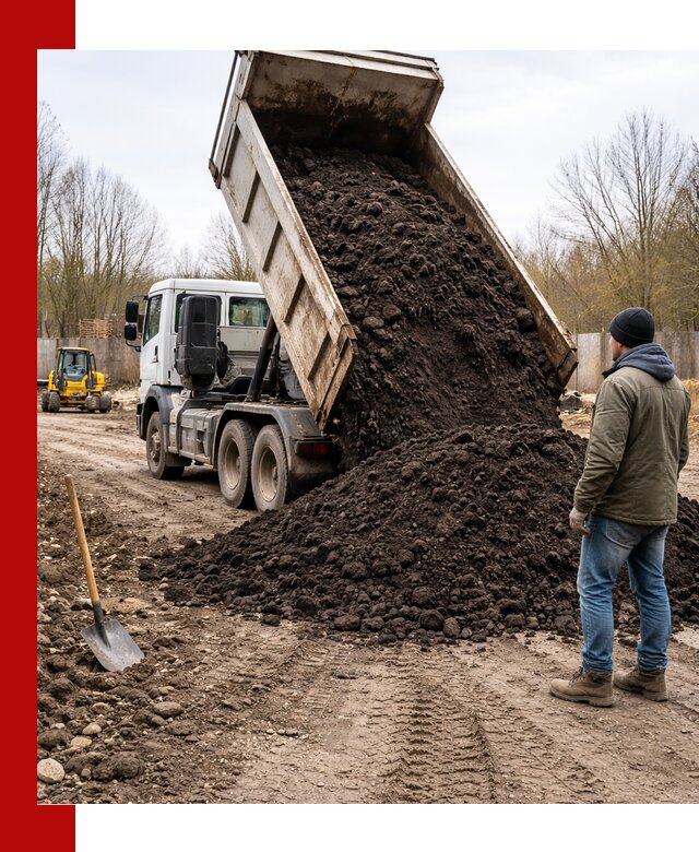 Доставка чернозема навалом в Владивостоке быстро и выгодно