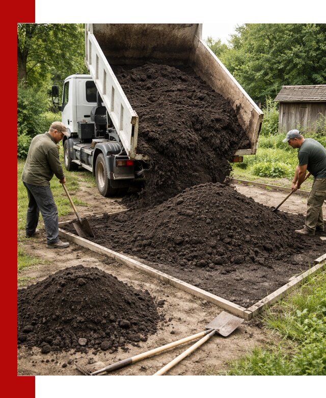 Купить чистый чернозем для огорода с доставкой в Владивостоке