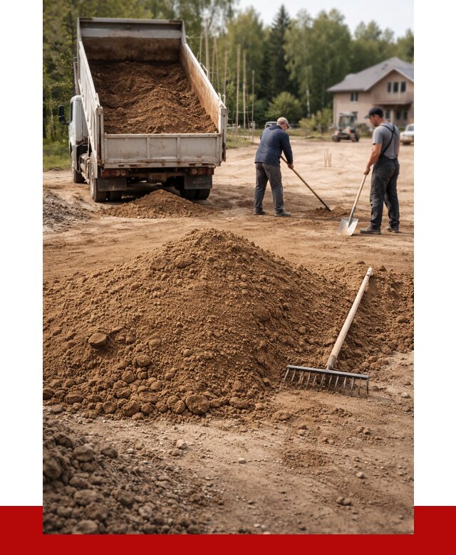 Суглинок для планировки в Владивостоке с доставкой от 4270 р. | ПРОНЕРУДВлд