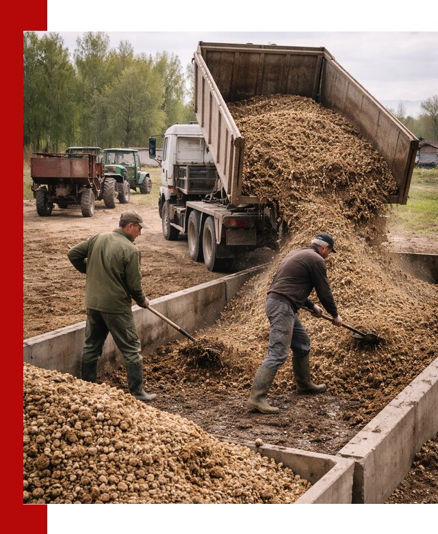 Куриный помет с доставкой в Владивостоке оптом и в розницу