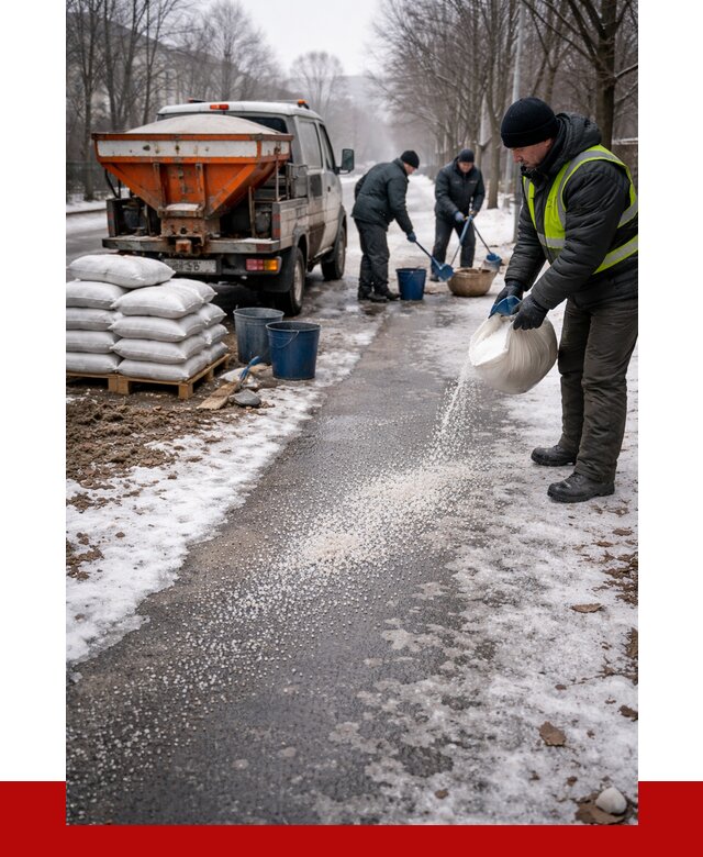 Реагент против гололеда в Владивостоке с доставкой от 4575 р. | ПРОНЕРУДВлд