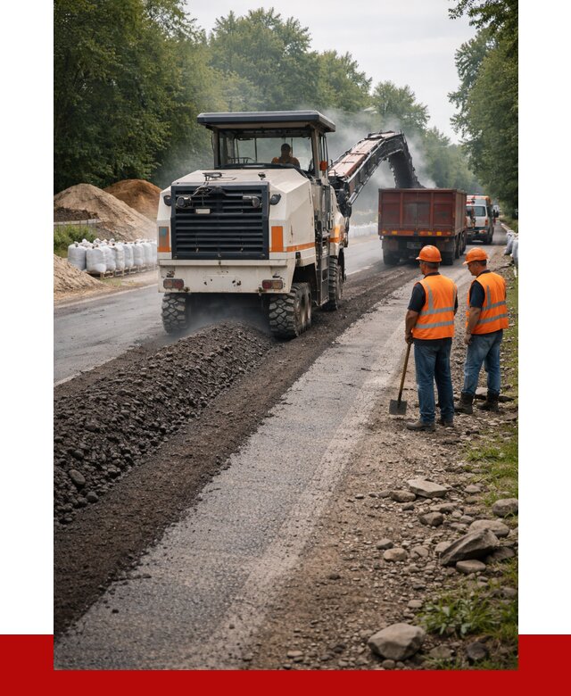 Фрезерованный асфальт в Владивостоке от 2237 р./куб. | ПРОНЕРУДВлд